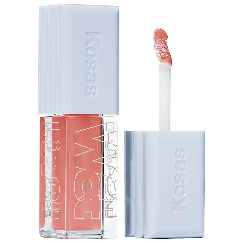 Kosas Wet Lip Oil Plumping Peptide Lip Treatment Gloss, Size: .15Oz, Revealed