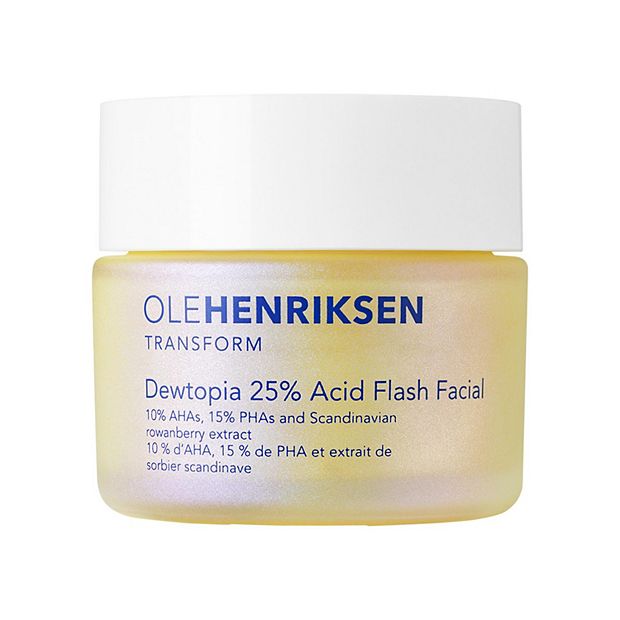 OLEHENRIKSEN Dewtopia 25% AHA + PHA Flash Facial Exfoliating Face Mask