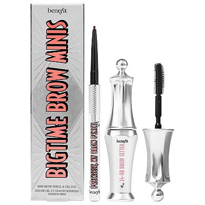 Benefit Cosmetics Mini Bigtime Brow Pencil and Brow Gel Set