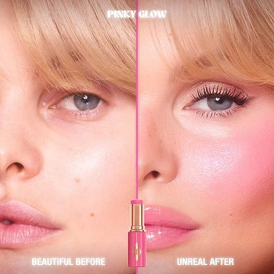 Charlotte Tilbury Unreal Lip + Cheek Glow Blush Stick with