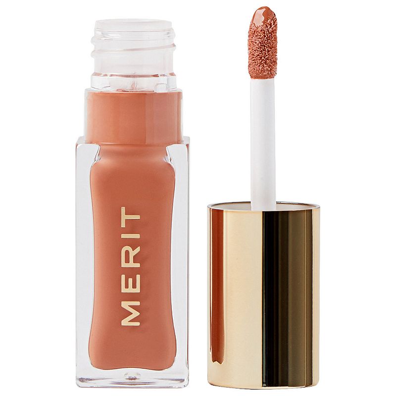 UPC 840163420006 product image for MERIT Shade Slick Hydrating Tinted Lip Oil, Size: 0.23 FL Oz, Au Naturel | upcitemdb.com