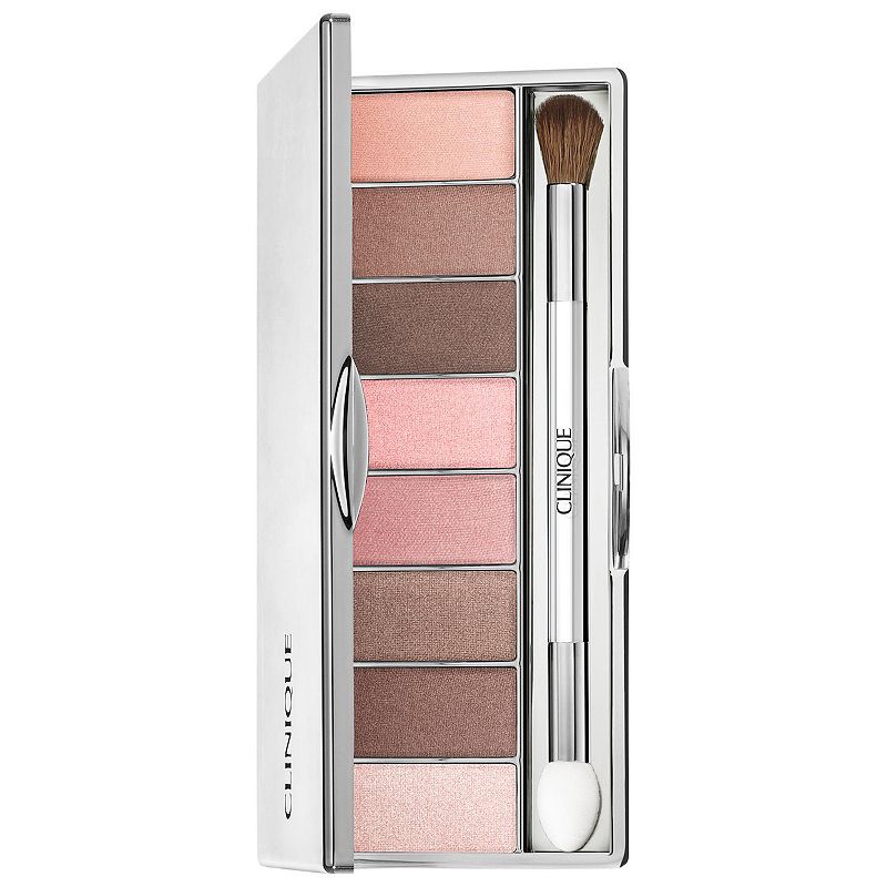 CLINIQUE All About Shadow 8-Pan Palette, Size: 0.31 Oz, Pink Honey Affair