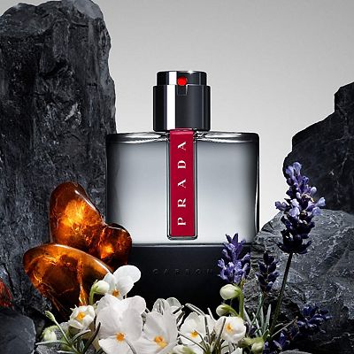 Prada Luna Rossa Carbon Eau de Toilette with Bergamot & Lavender