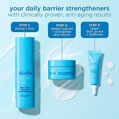 Skinfix barrier+ Strengthening + Anti-aging Plump + Firm Trio with