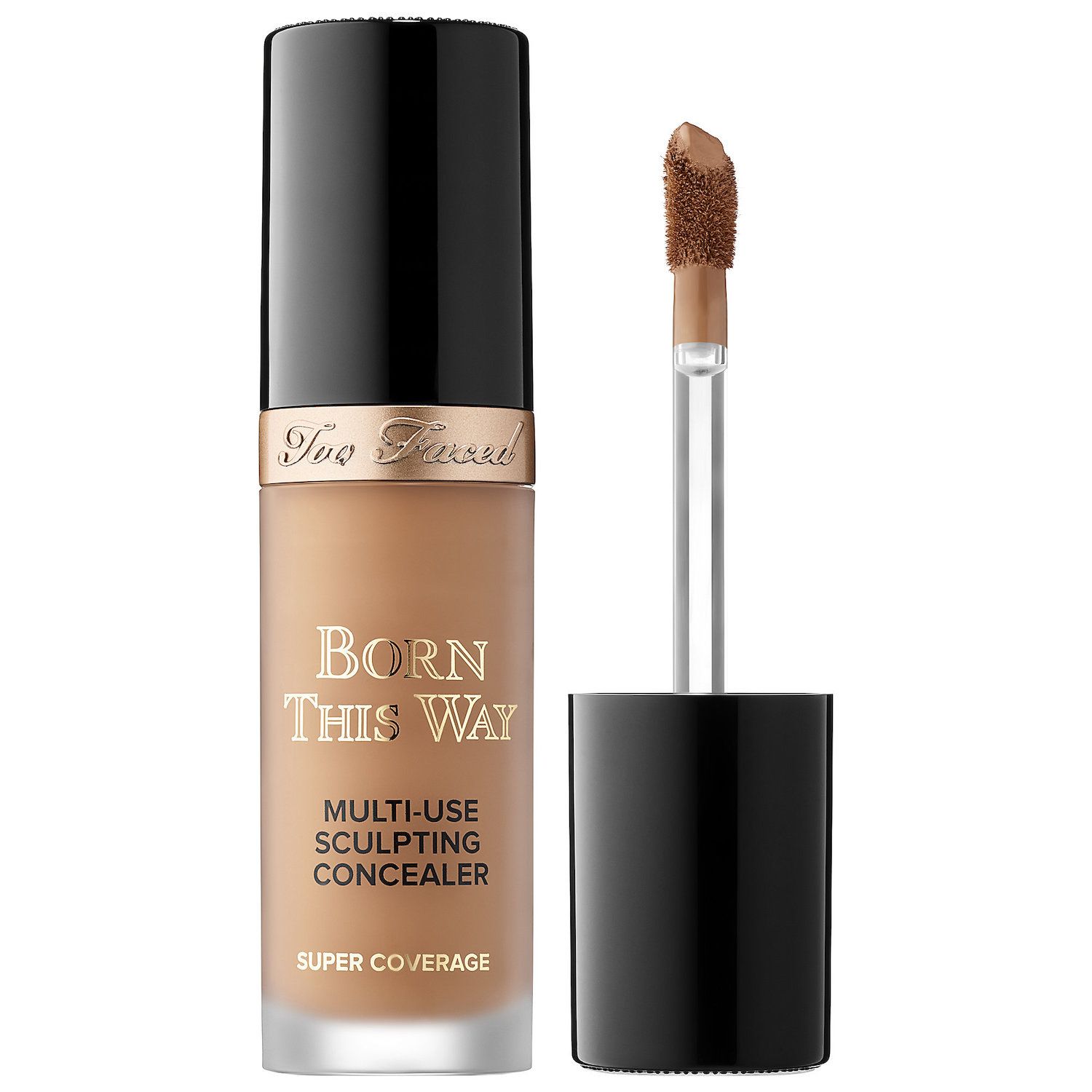 Too Faced Born This Way Super Coverage Multi-Use Concealer with Hyaluronic Acid - Chestnut (.45OZ)