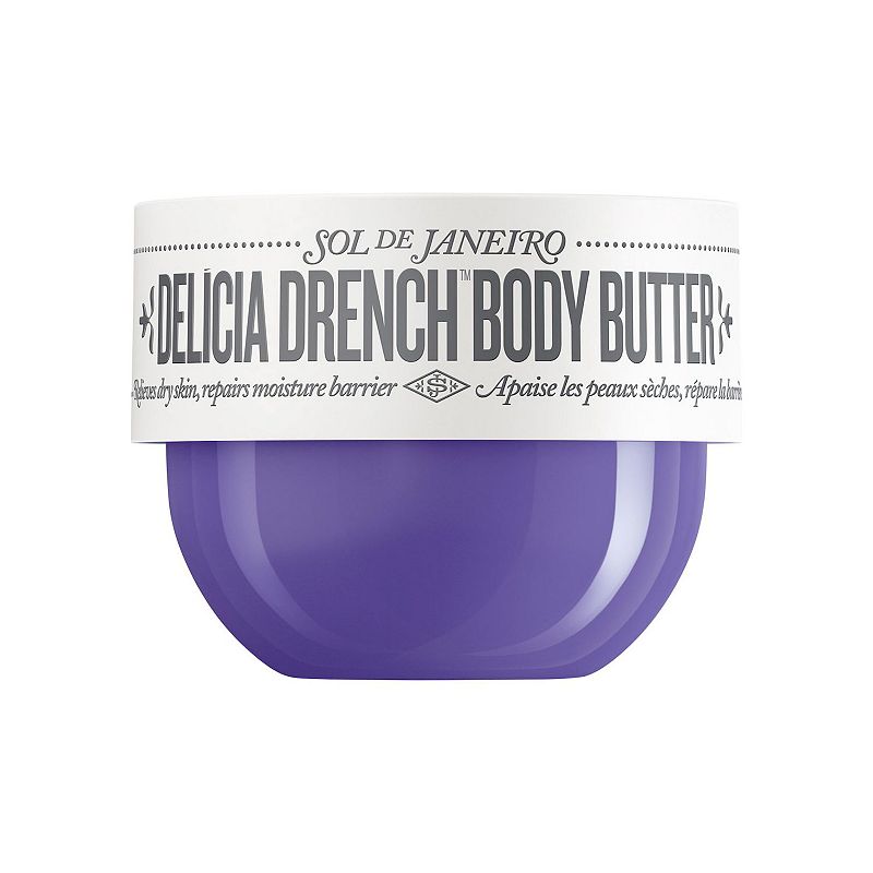 Sol de Janeiro Delicia Drench Deeply Moisturizing Body Butter for Dry Skin,