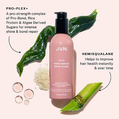 JVN Revive Rapid Repair Bond Gloss Shine & Damaged Hair Treatment Mask