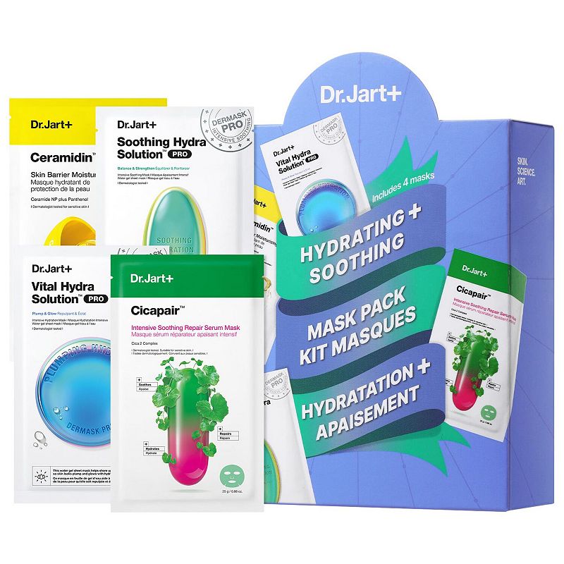 Dr. Jart Hydrating & Soothing Face Mask Value Set, None