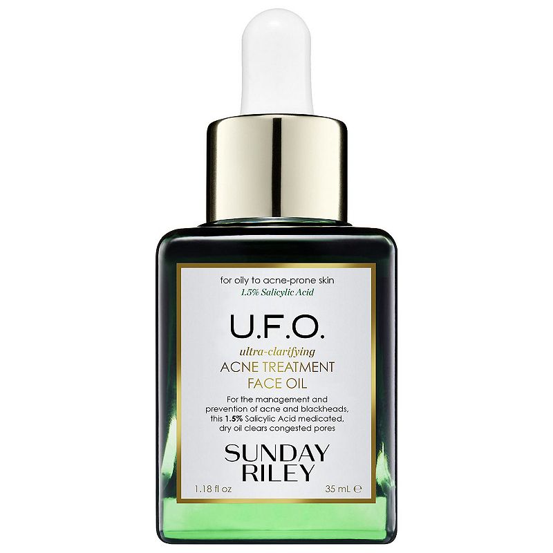 SUNDAY RILEY U.F.O. Salicylic Acid BHA Acne Treatment Face Oil, Size: 1.18 FL Oz, None