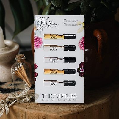 The 7 Virtues Peace Perfume Sampler Discovery Set