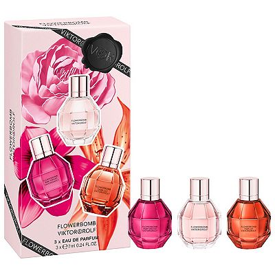 Viktor&Rolf Mini Flowerbomb Perfume Trio Set