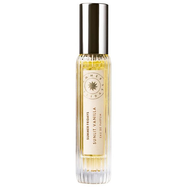Summer Fridays Sunlit Vanilla Eau de Parfum with Caramel Travel Spray