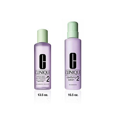 CLINIQUE Clarifying Face Lotion 2 Liquid Exfoliator for Dry