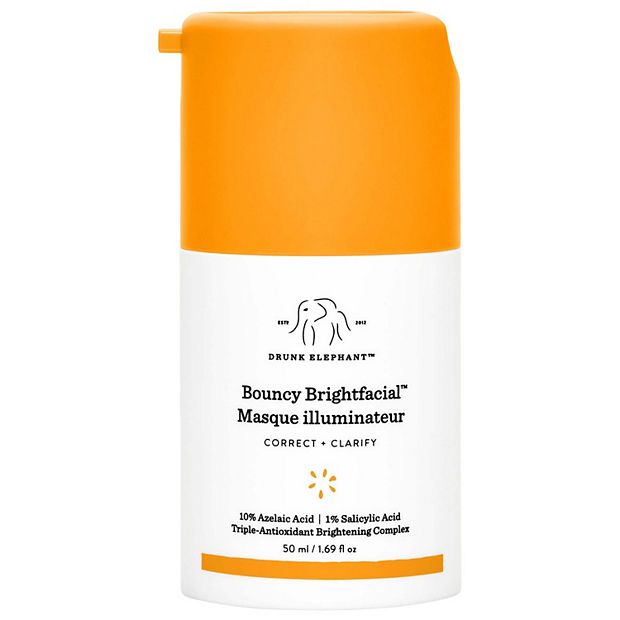 Drunk Elephant Bouncy Brightfacial Brightening Mask with 10