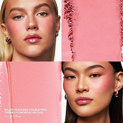 Patrick Ta ブラッシュ+リップグロスセット PATRICK TA Patrick's Glow and Gloss Set: Major Headlines Blush Duo