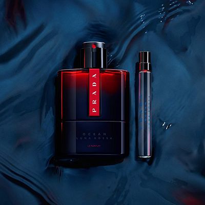 Prada Luna Rossa Ocean Le Parfum with Lemon & Oakwood