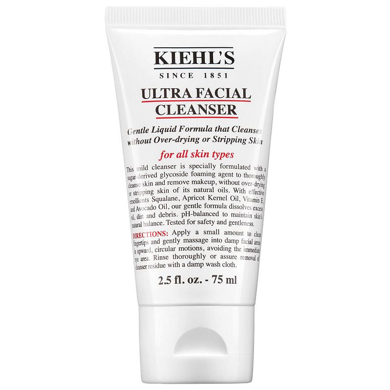 Kiehl's Since 1851 Mini Ultra Facial Gentle Face Cleanser with Glycerin, Size: 2.5 FL Oz, None