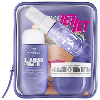 Sol de Janeiro Drench & Dazzle Delicia Drench Body Routine Gift Set