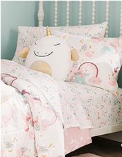 Girls Bedding Sets Comforters Sheets, Little Girls Twin Bedding