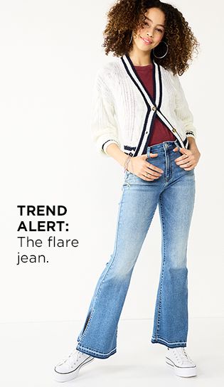 trend alert: the flare jean