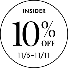 Insider - 10% off, November 5th through 11th