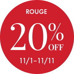 Rouge - 20% off, November 1st through 11th