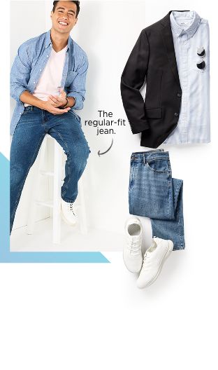 The regular-fit jean.