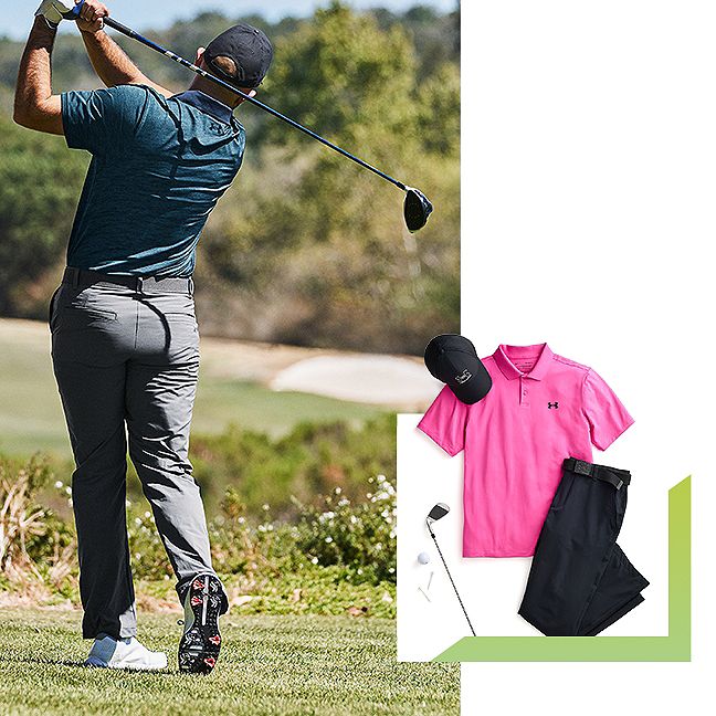 Golf apparel for men