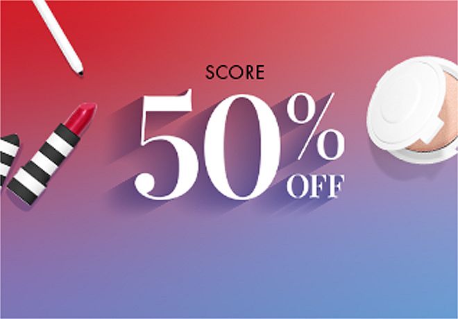 Score 50% Off