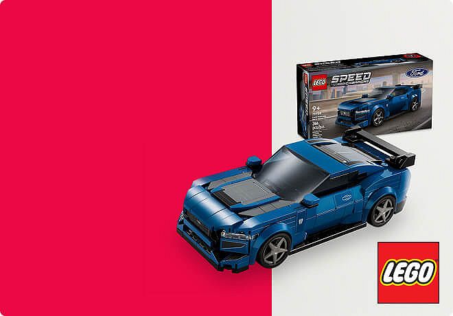 LEGO® building sets.