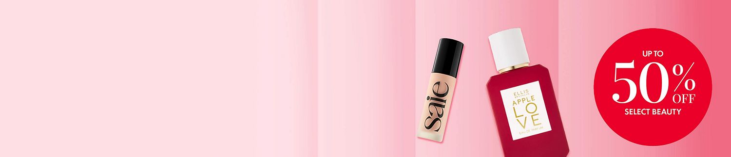 Up to 50% off select beauty