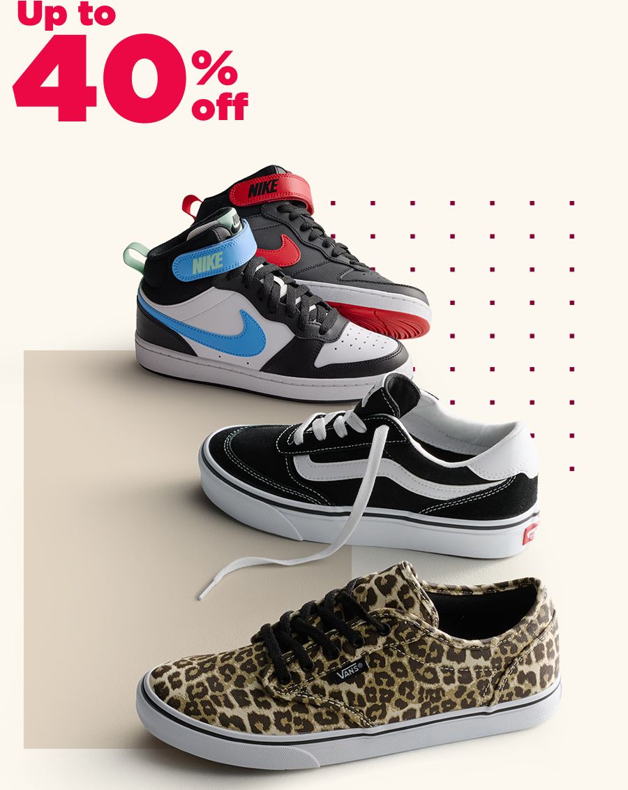 Up to 40% off