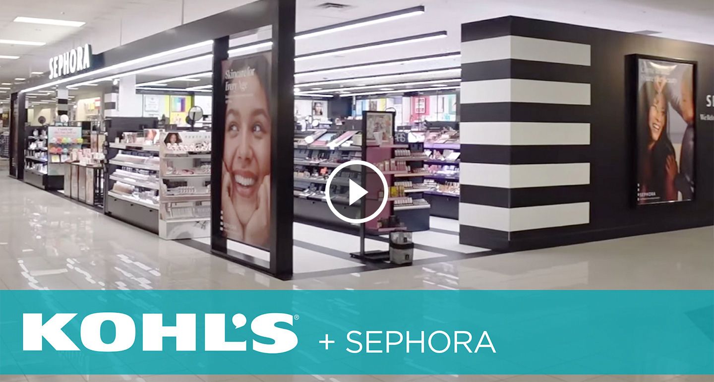 Kohl's Video is playing. Press tab to enter Youtube video controls.