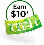 Earn ten dollars in kohls cash