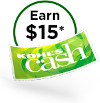 Earn $15 Kohl's Cash