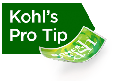 Kohl's Cash Pro Tip