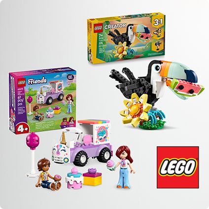 LEGO® building sets.