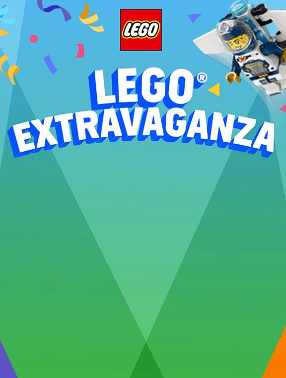 Lego Extravaganza. ©2026 The LEGO Group.