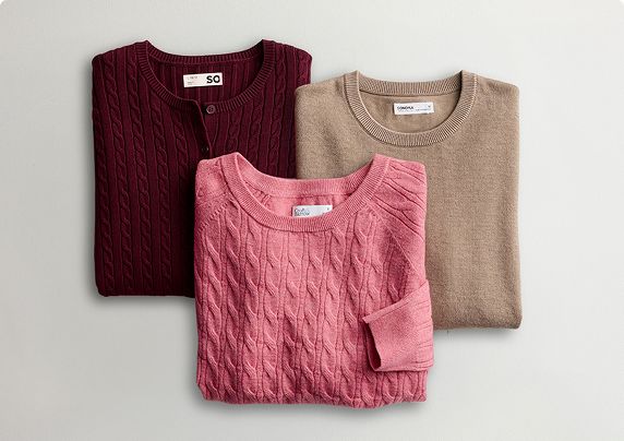 Sweaters.