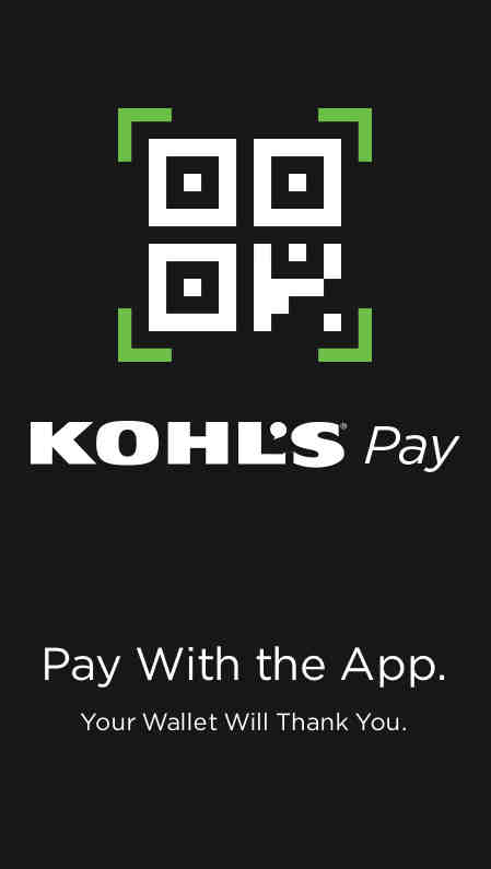 Kohl's Pay for the Kohl's App | Kohl's