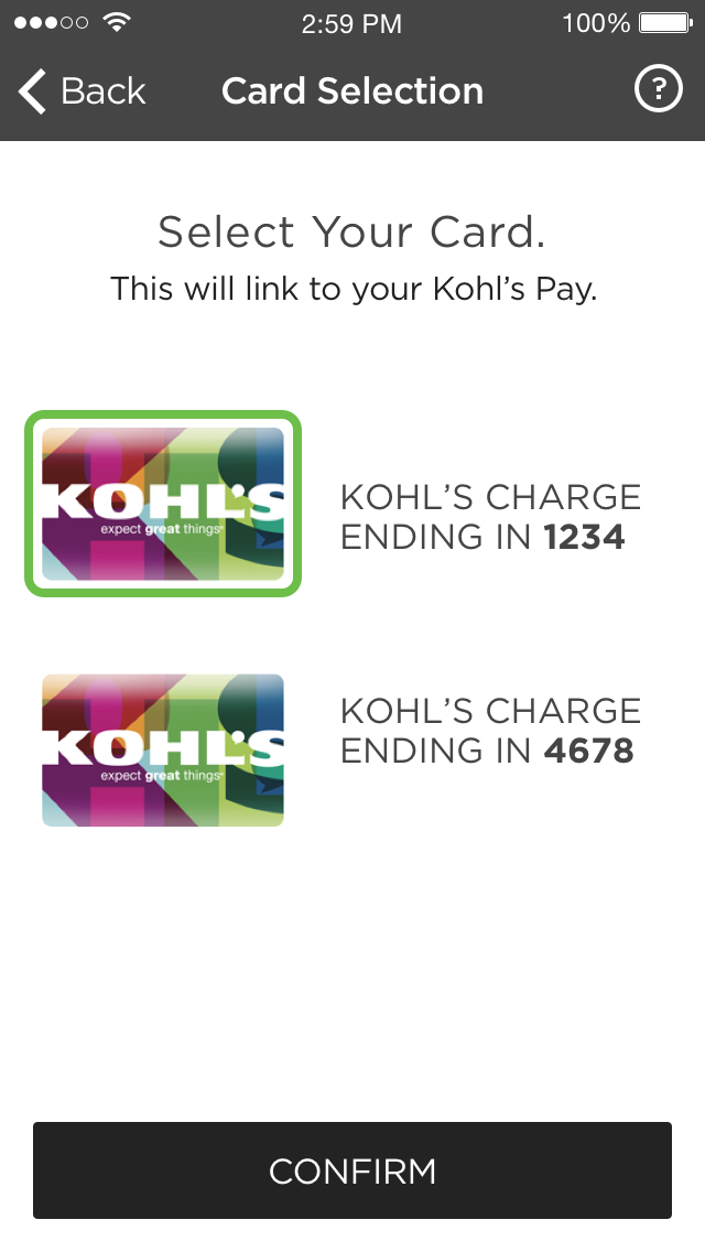 Kohl's Pay for the Kohl's App | Kohl's