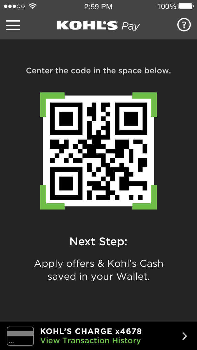 Kohl's Pay for the Kohl's App | Kohl's