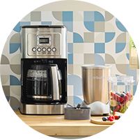 Coffee maker and blender