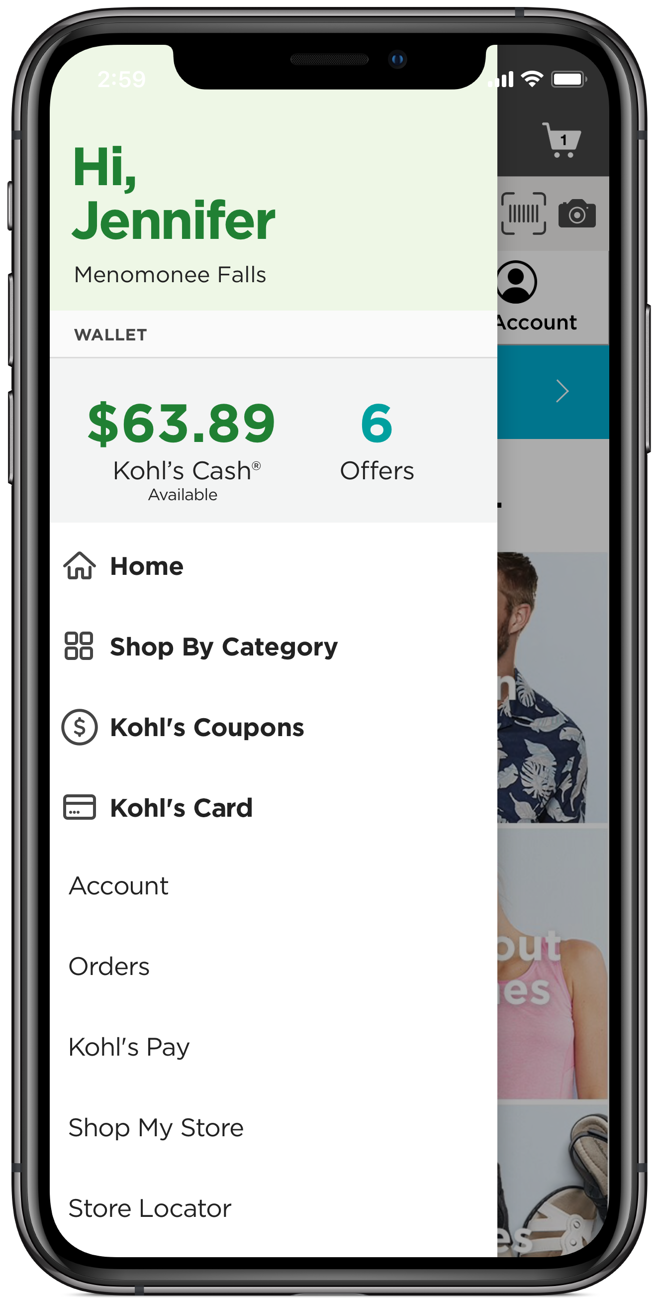 Kohl's Pay for the Kohl's App Kohl's