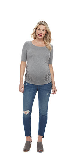 maternity jeans kohls