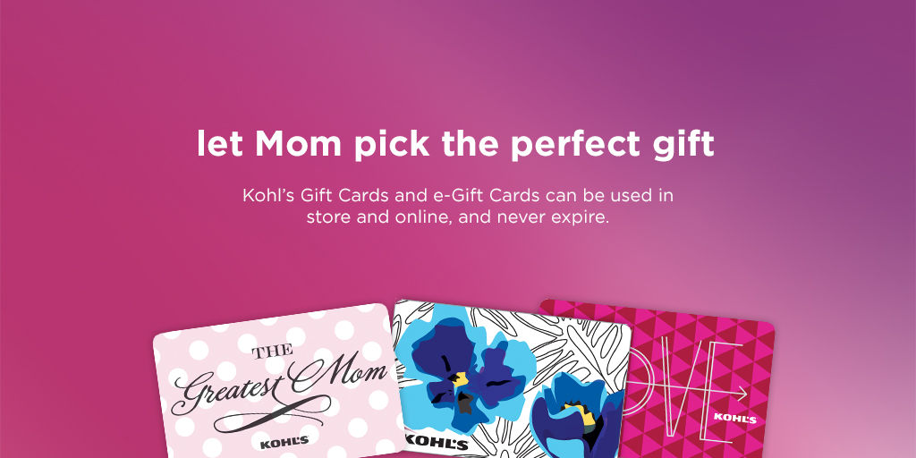 Gift Cards: Kohl's Gift Cards &amp; Gift Card Holders | Kohl's
