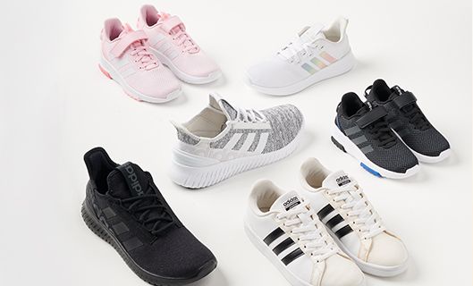 athletic adidas shoes for men, women, and children