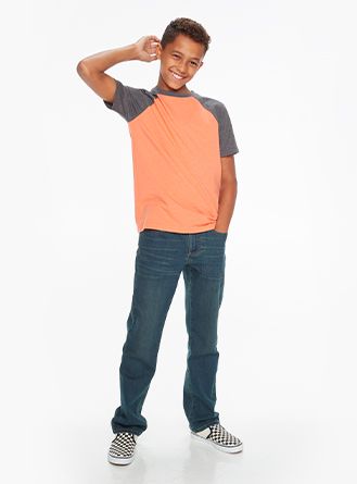 boys straight fit jeans