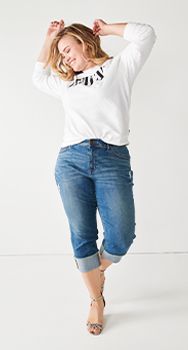 kohls womens plus jeans