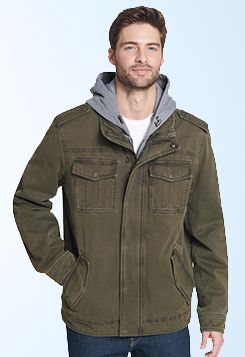 kohls mens down jackets